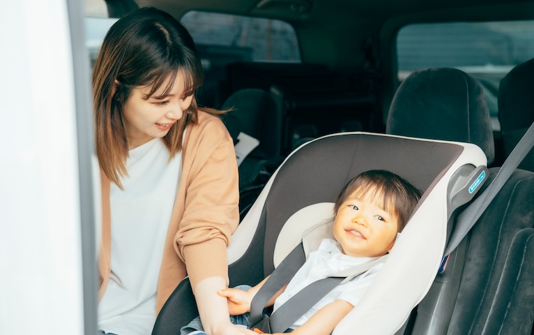 お子様の同乗もOK！